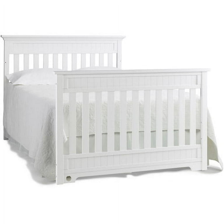 Fisher Price Lakeland 5 in 1 Convertible Crib White Walmart