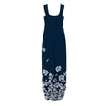 thumbnail image 5 of SMihono Summer Boho Maxi Dress pour Femmes Plus Size Femmes Summer Design Décontracté Dress Graduel Sans Manches Suspendu Cou V-Cou Long Dress Plage Balançoire Robe de Soleil, 5 of 5