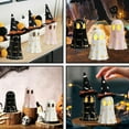 thumbnail image 3 of Transemion Spooky Halloween Statues Ceramic Ghosts And Witch Hats Waterproof And Fade 3, 3 of 6