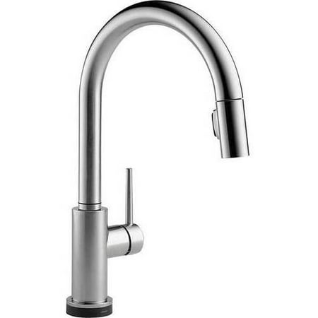 Touch Activated Kitchen Faucets | delta trinsic touch activated kitchen faucet with pull Touch Activated Kitchen Faucets | delta trinsic touch activated kitchen faucet with pull