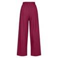 thumbnail image 6 of ABATAB Plus Size Sweatpants for Women Wide Leg Drawstring Baggy Pants Soft Comfy Fashion Athletic Joggers Trousers, 6 of 7
