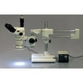 thumbnail image 3 of AmScope 2X-225X Trinocular Boom Stereo Microscope w/ Focusable Eyepieces New, 3 of 4