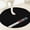 Black, variant on Muddy Mat® Shown on TV – Super Absorbent Microfiber Dog Door Mat for Muddy Paws, Non-Slip Washable Pet Rug, Quick Dry Chenille Entryway Carpet, Machine Washable Indoor Outdoor Mat, Beige Round 4ft