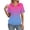 Hot Pink, variant on Polo Shirts for Women Short Sleeve Golf Shirts for Women V Neck Blouses Lightweight Breathable Summer Casual Golf Polo Shirts