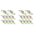 thumbnail image 1 of 20 Piezas SeñUelos de Pesca LED, Cucharas de Pesca, Intermitente Subacuático, Bajo, Halibut, Intermitente, 1 of 5