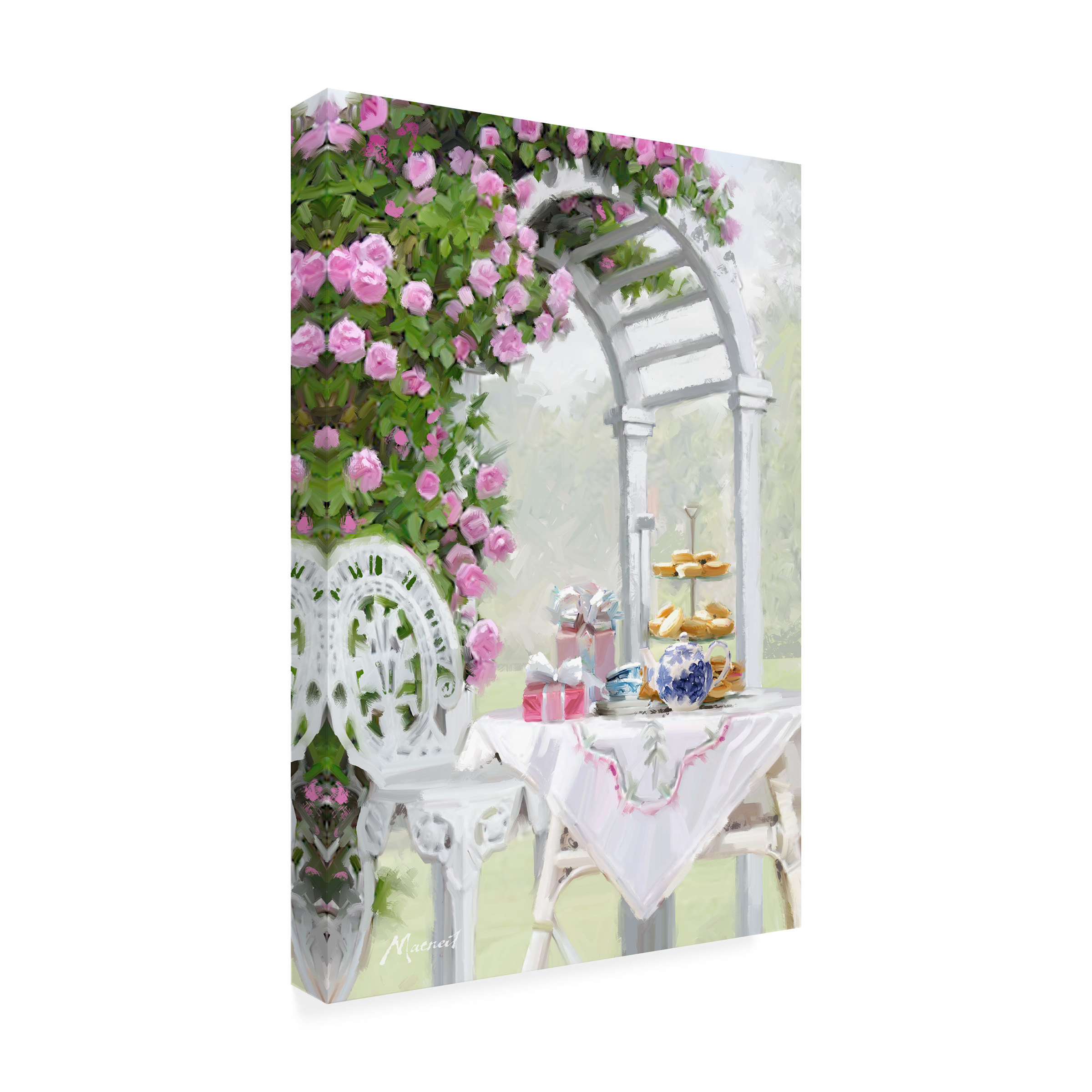 The Macneil Studio 'Afternoon Tea' Canvas Art