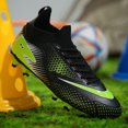 thumbnail image 5 of Zapatos de fútbol para hombre, botas deportivas de fútbol para adultos, antideslizantes, ligeras, TF/FG, entrenamiento de césped, antideslizantes, de alta calidad, 5 of 5