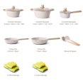thumbnail image 2 of Caannasweis 10 Pieces Cookware Sets Nonstick Pots and Pans Kitchen Induction Pot Sets, 2 of 7