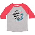thumbnail image 3 of Inktastic My Nana Loves Me Granddaughter Girls Toddler T-Shirt, 3 of 5