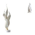 thumbnail image 1 of Escultura De Pingüino Con Plumas, Arte Moderno De Resina, Artesanía, Figura Decorativa Coleccionable, Adorno Para Chimenea, Oficina, Armario, Inauguración De La Casa, Mesa, Dormitorio., 1 of 8