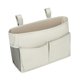 thumbnail image 3 of Cama colgante bolsa de almacenamiento organizador multiusos para el hogar Oficina dormitorio con correas ajustables 30x20x11cm cama bolsillos cesta Gris claro, 3 of 8