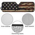 thumbnail image 6 of Jeiento Gray Flag Windshield Sun Shade,American Flag Car Sun Shade for Rubicon Sahara TJ JK JKU 2 Door & 4 Door, UV Rays Blocker Sun Visor Shade Keep Vehicle Cool, 6 of 6
