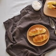 thumbnail image 3 of Bakers 17.7" x 25.5" Dough Couche Proofing Cloth, Baking Couche Linen Cloth 100% Pure Cotton Pastry Baguettes Bread Towel for Proofing with a Whisk, 3 of 6