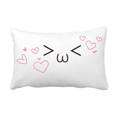 thumbnail image 1 of Face Love You Expression Throw Pillow Lumbar Insert Cushion Cover Home Decoration, 1 of 3