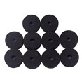thumbnail image 1 of Minkissy 10PCS Round Soft Felt Washer Replacement Black Felt Washers Cymbals Accessory, 1 of 7