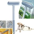 thumbnail image 4 of 4-in-1 Reusable Pet Hair Remover Brush - Multi-Surface Lint Cleaner for Furniture, Carpet, Car & Glass - Dog Cat Hair Removal Tool - Washable, 7.1x18.9 Inch, 4 of 9