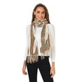 thumbnail image 2 of BZSMCE Women Scarf Lucky White Rabbit Simple Pattern Soft Warm Long Large Scarves, 2 of 9