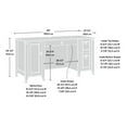 thumbnail image 3 of Sauder Carson Forge Computer Desk, 3 of 9