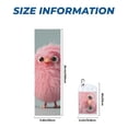 thumbnail image 3 of Lsque Adorable Pink Fluffy Birds Printed Cooling Towel (40"x 12"), Ice Towel, Microfiber, Soft Breathable Chilly Towel for Yoga, Sport, Gym, Workout, Fitness, Running, 3 of 9