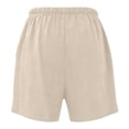 thumbnail image 6 of TinyBloomm Womens Long Swim Shorts Breathable Shorts For Summer Casual Beach High Waist Elastic Waistband Comfortable, Size M, 6 of 7