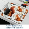 thumbnail image 6 of Squirrel Gaming Mouse Pad, Desk Mat, 8.3x9.8 Inch, Non-Slip Rubber Bottom, Printed, Suitable for Office and Gaming, 6 of 6
