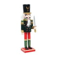 thumbnail image 2 of Adorno de Cascanueces de Navidad BLESIY Figura Cascanueces Verde, 2 of 7
