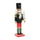 thumbnail image 2 of Adorno navideño de Cascanueces, estatua coleccionable, figuras de Cascanueces para las fiestas Verde, 2 of 7