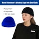 thumbnail image 5 of Gorro de lana Qarigey de tendencia Azul zafiro, 5 of 6