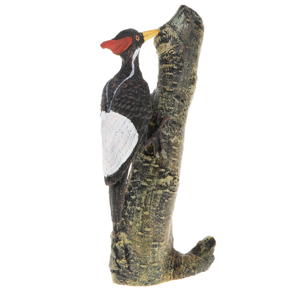 1.4" Small Woodpecker Animal Figurine Kids Toy Collectible Home Decor 