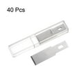 thumbnail image 3 of Uxcell Exacto Knife Blades #21 Hobby Knife Blades Precision Exacto Blades Hobby Knife Blade Refills 40 Pack, 3 of 6