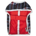 thumbnail image 6 of Pet Edge UM210 12 90 Noreaster Dog Blanket Coat, Dark Red - Small, 6 of 8