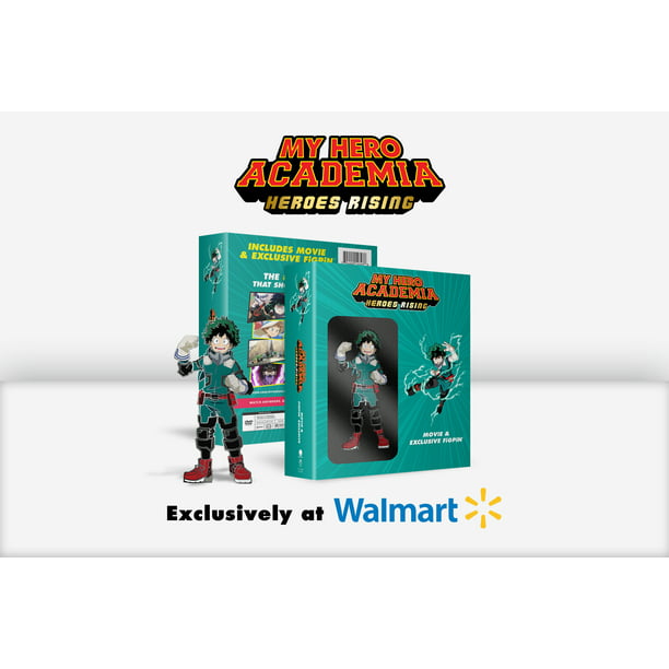 My Hero Academia: Heroes Rising (Walmart Exclusive) (Blu-ray + DVD +  Digital) - Walmart.com