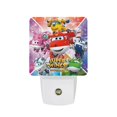 thumbnail image 1 of Super Wings Luz nocturna LED con sensor de anochecer a amanecer para dormitorio, baño, pasillo, escaleras - Lámpara LED nocturna de enchufe, 0.5W - 1 pieza, 1 of 5