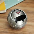 thumbnail image 2 of CNKOO Men Vintage Semi-Closed Egyptian Pharaoh Pyramid Rhinestone Metal Ashtray Gift, 2 of 10