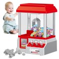 thumbnail image 6 of Mini Claw Machine | Arcade Mini Toy Grabber Machine for Kids | Candy Machine Retro Carnival Music And 24 Game Coins Birthday Gift Game, Candy, Toys, Or Small Prizes, 6 of 9