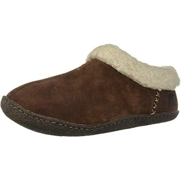 SOREL Sorel Women's Nakiska Slipper, tobacco, dark stone, 8 M US