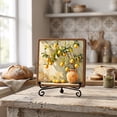 thumbnail image 5 of Rustic Farmhouse Decor Wood Sign with Wood Easel Stand for Sign, Vintage Home Decor Aesthetic for Kitchen Shelf Decor, Housewarming Gift for New Home, 5X5 Inch, 5 of 6
