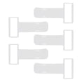 thumbnail image 1 of 5 Pcs Transparent Car Parking Ticket Holders Car Windshield Invoice Ticket Clips Adhesive Transparent T-shape Receipt Holders, 1 of 4