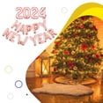 thumbnail image 3 of Transemion Reusable Happy New Year Balloon Wide Application For Indoor And Outdoor Rose Gold 1Set, 3 of 6