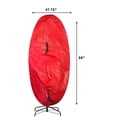 thumbnail image 2 of Elf Stor Premium Christmas Tree Cover Holiday Red With Black Handles , Medium Size for For 6 ' Tree, 2 of 5