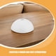 thumbnail image 2 of 3 pantallas de plástico para lámpara para decoración del hogar, fáciles de instalar y limpiar, aptas para lámparas de pie, apliques de pared y ventiladores de techo, diseño de hongo blanco., 2 of 8