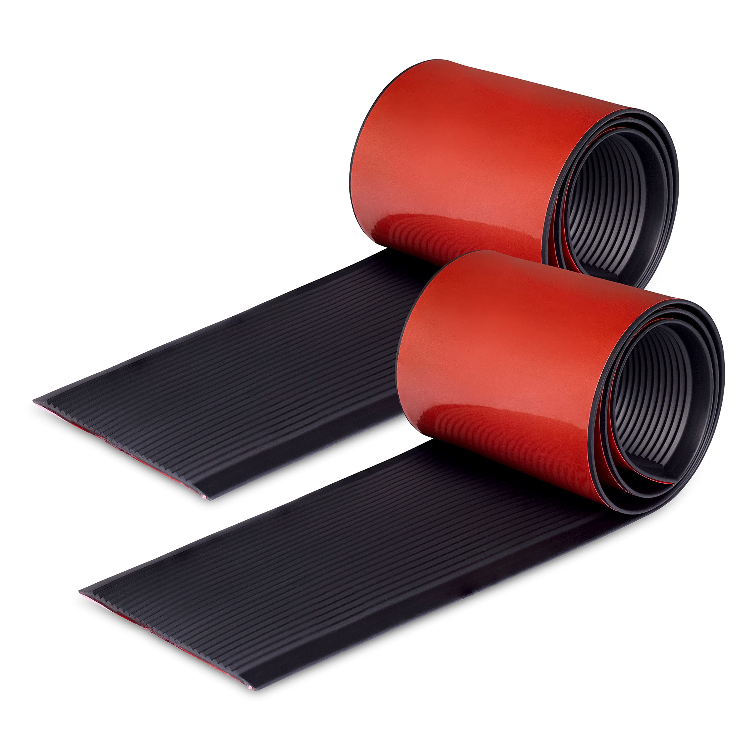 Rubber Bond 4x36in Heavy Duty Anti Slip Stair Treads (2Pack