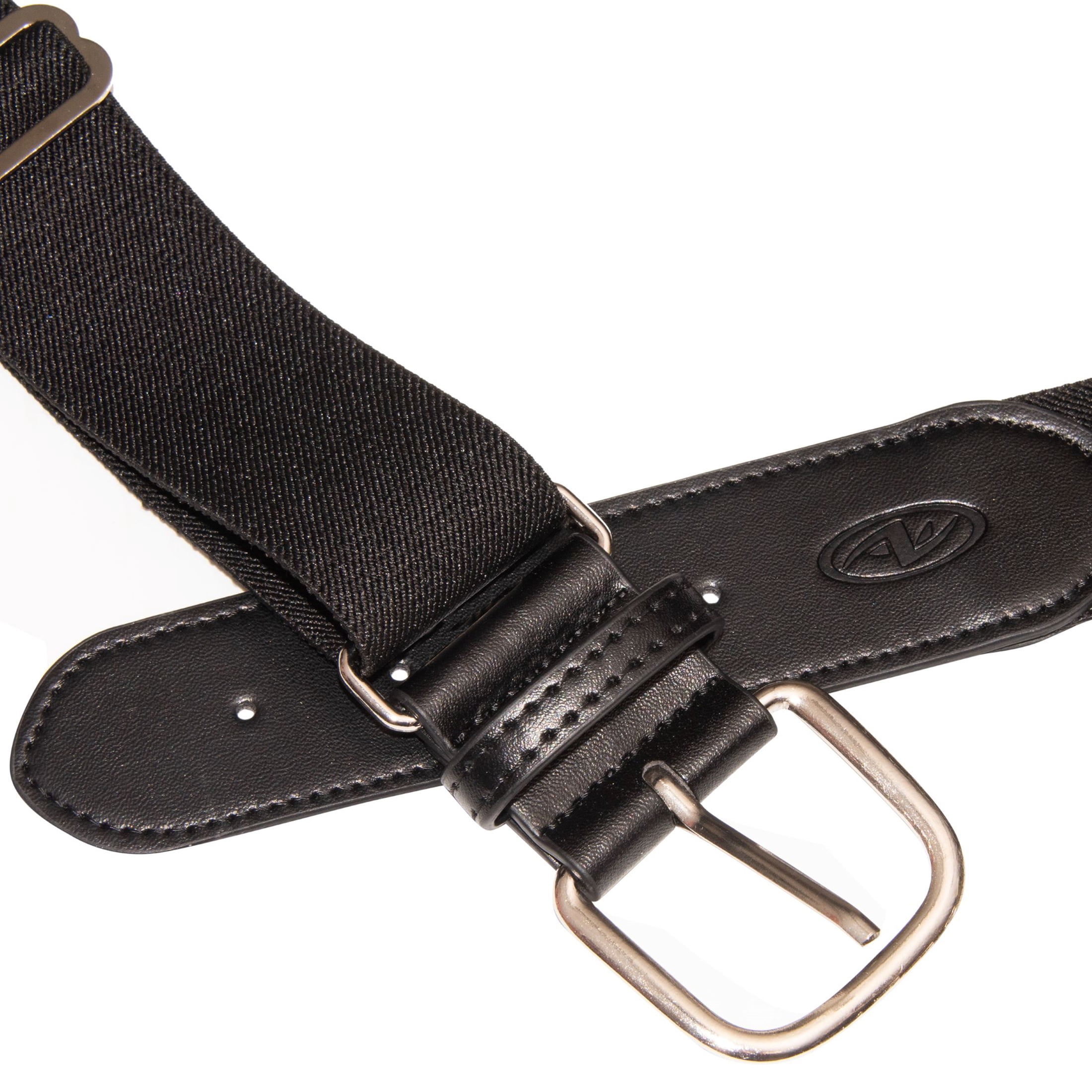 (12 pack) Athletic Works Adult Adjustable Baseball/Softball Belt, Black