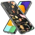 thumbnail image 2 of MUNDAZE Samsung Galaxy A54 5G Shockproof Clear Hybrid Protective Phone Case Peach Meadow Wildflowers Butterflies Bees Floral Cover, 2 of 5