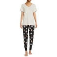 thumbnail image 3 of Disney's Nightmare Before Christmas Women's and Women's Plus Size Graphic Jogger Pants, 3 of 6