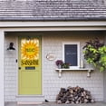 thumbnail image 3 of Summer House Flag 28x40 Inch Double Sided Outside, Hello Sunshine Seasonal Yard Outdoor Flag, 3 of 6