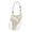 Off-white, variant on Handmade Crochet Tote Bag Seashell Purse for Women Boho Shell Handbag Crossbody Shoulder Bag Summer Beach Clutch Hobo Handbag