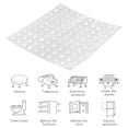 thumbnail image 5 of LOLIPPYY 200PCS Transparent Silicone Self-Adhesive Bumper Pads for Furniture, Sound Dampening, Anti-Collision Protectors for Doors & Cupboards, 5 of 9