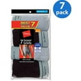 thumbnail image 2 of Hanes Boxer Brief with Comfort Flex Waistband Black/Grey (2349B7) Black/Grey, L, 2 of 5