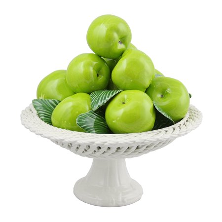 Three Star Im/Ex Inc. Capodimonte Decorative Pyramid of Apple on Base
